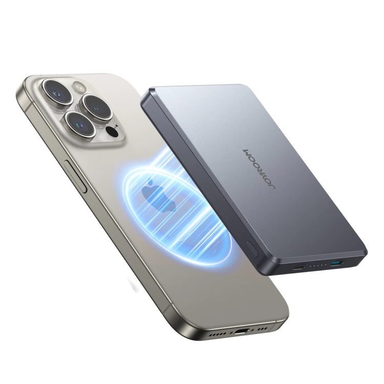 joyroom-jr-pbm08-pro-10000mah-20w-metal-magnetic-wireless-power-bank