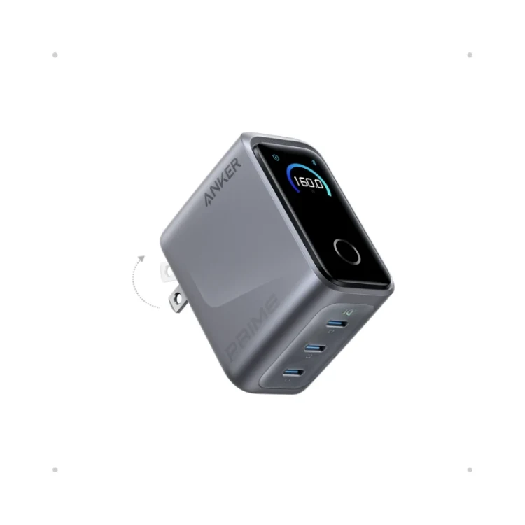 anker-prime-gan-a2687-160w-smart-display-3-port-fast-charger