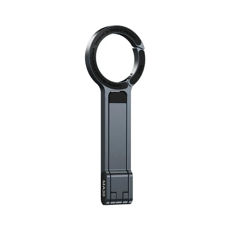 ulanzi-ma30-carabiner-mounted-phone-tripod-gray